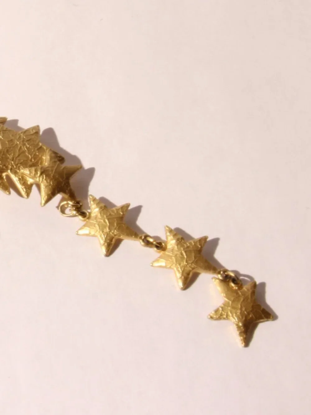 Vintage 70s Ultra Craft Gold Tone Textured Shooting Star Brooch - Picture 5 of 5